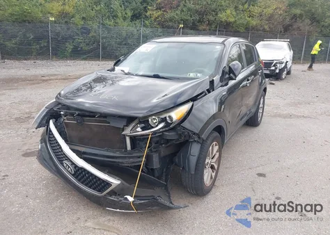 2015 Kia Sportage Lx from USA, damaged, VIN KNDPBCAC2F7701898